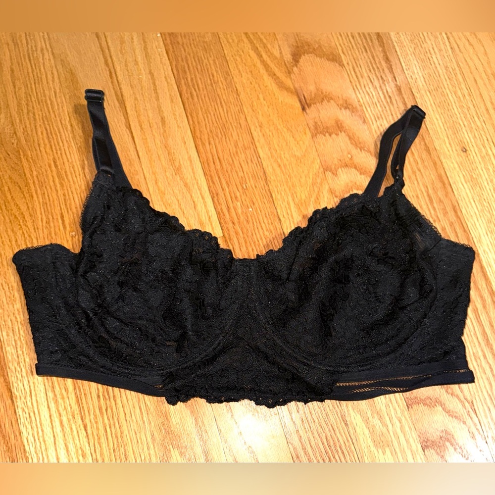 Black Lace Bra 40DD